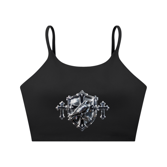 Spaghetti Strap Yoga Sports Bra