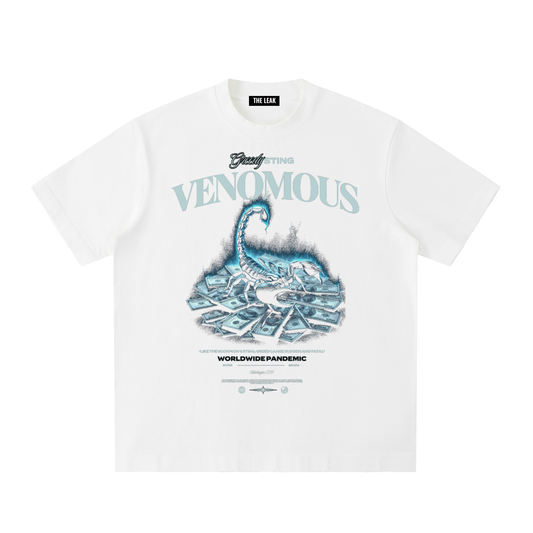 Heavyweight Vintage Washed Frayed T-Shirt